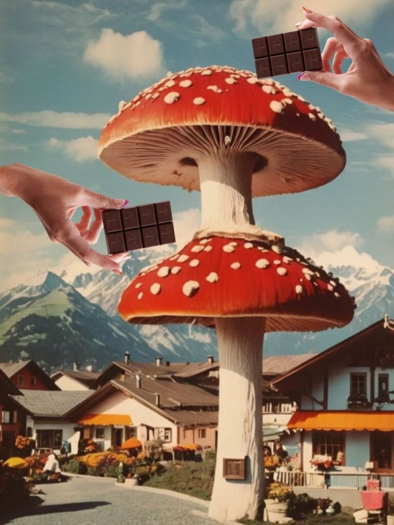 Alice Mushroom Chocolate